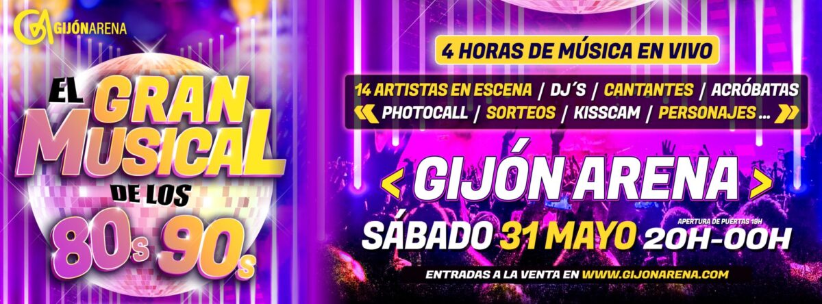 El gran musical de los 80s 90s