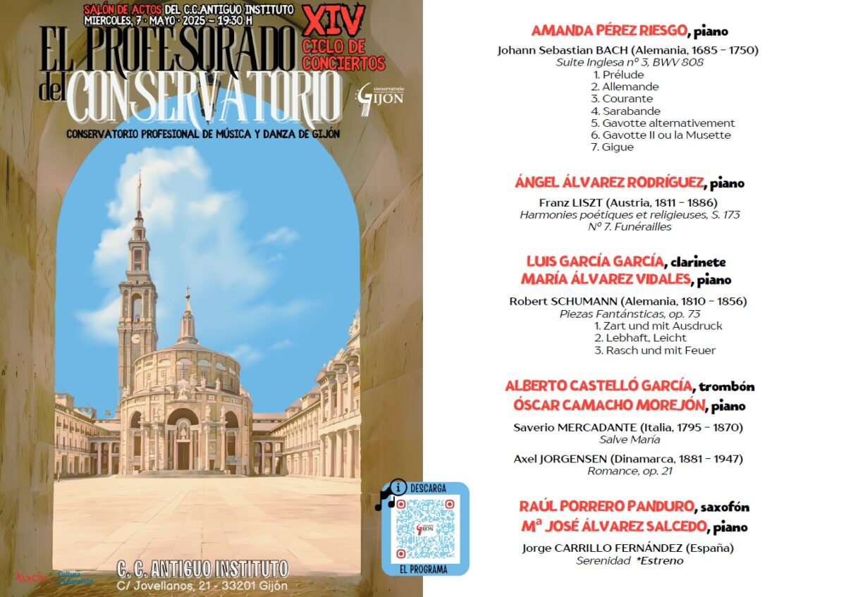 XIV ciclo de conciertos «El Profesorado del Conservatorio»