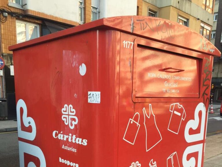 Contenedor ropa