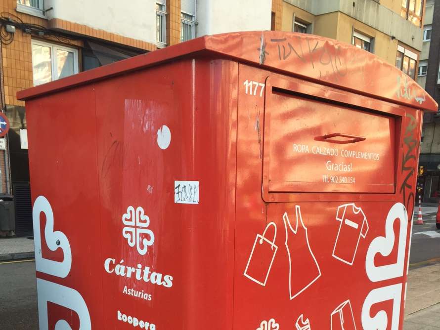Contenedor ropa
