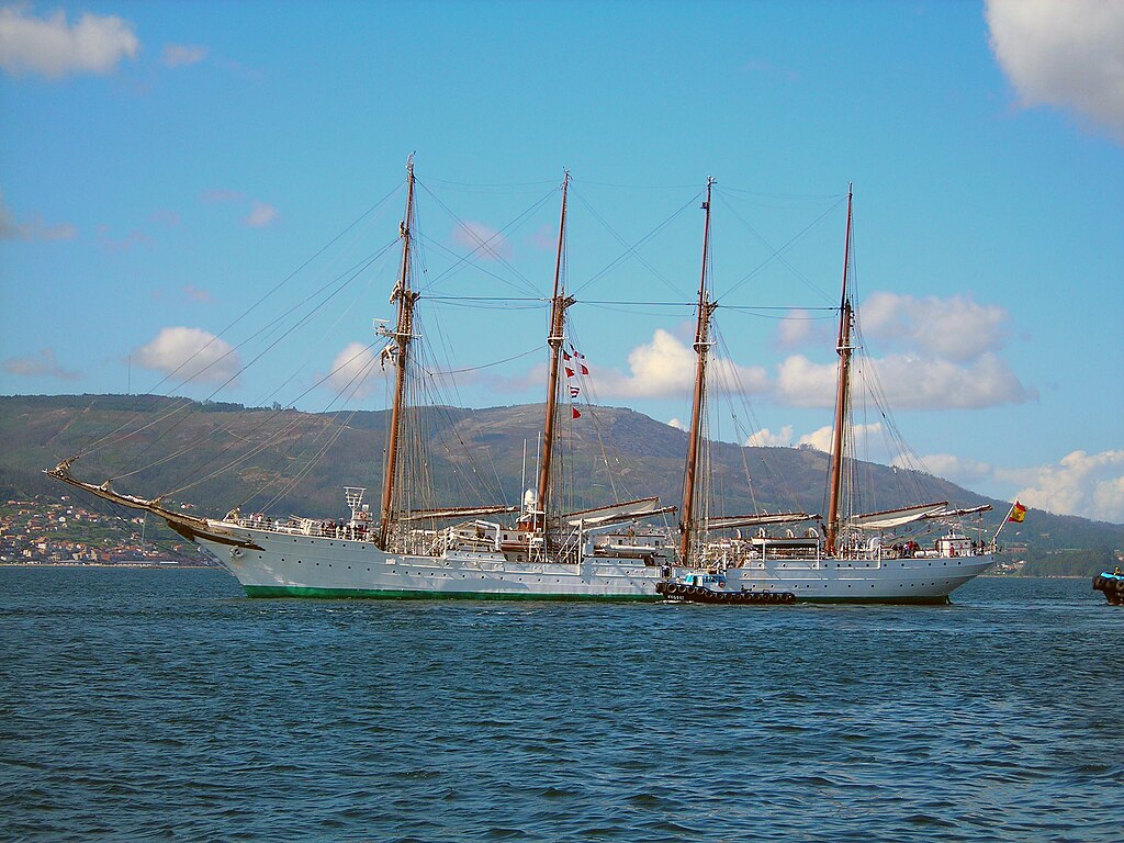 Elcano_na_ría_de_Pontevedra