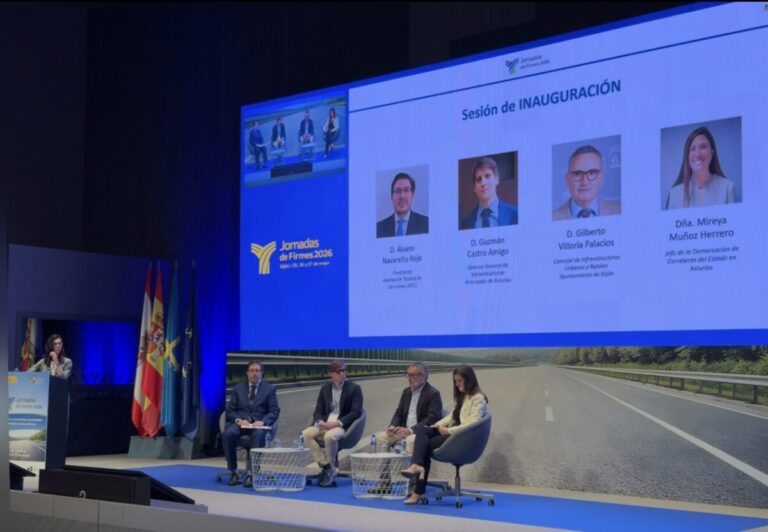 Gijón acoge las Jornadas de Firmes 2026 con expertos nacionales en infraestructuras viarias