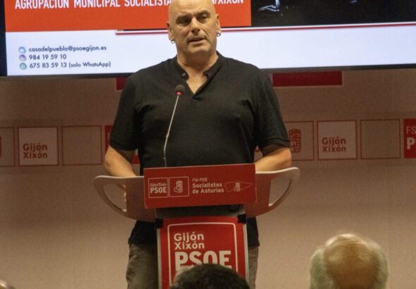 El PSOE de Gijón rechaza las concentraciones convocadas por el PP por la crisis de Ceuta