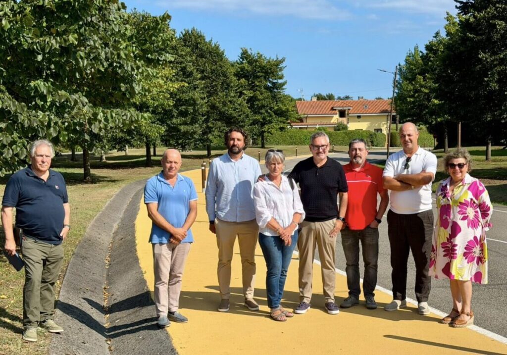 Finalizan las obras del nuevo itinerario peatonal entre La Providencia y la carretera de Somió
