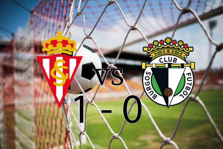 El Sporting se impone al Burgos y estrena su casillero de victorias con un gol de Otero