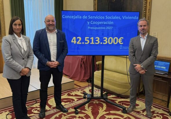 Gijón destinará 42,5 millones de euros a Servicios Sociales, Vivienda y Cooperación en 2027, con más ayudas y nuevas medidas de alquiler